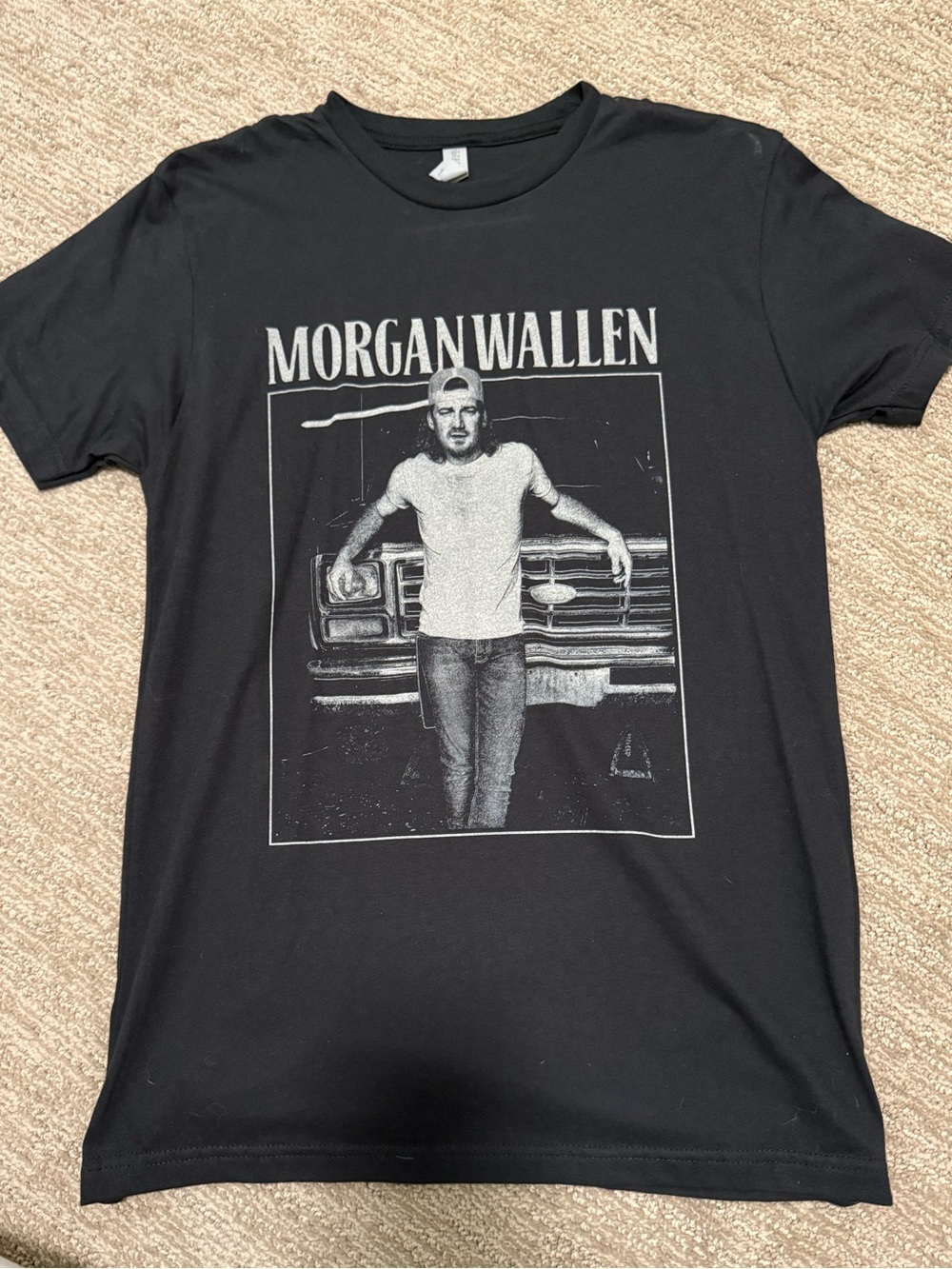Morgan Wallen Black Graphic Tee